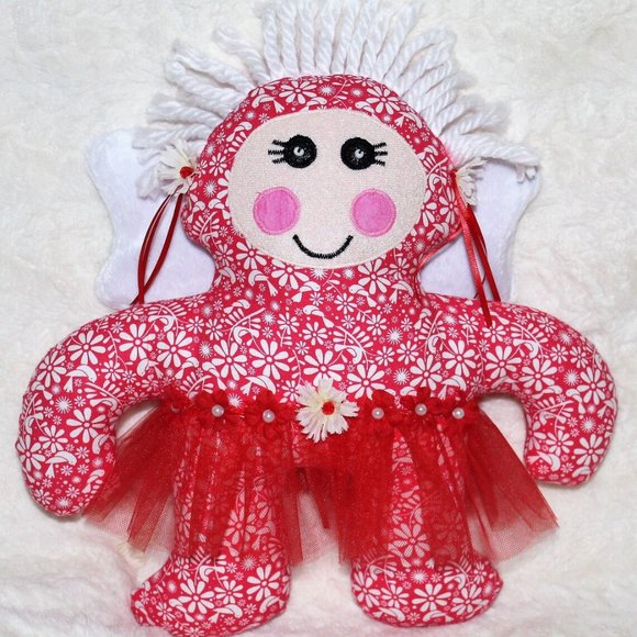 Oh So Huggable! FLOWER FAIRY, Silly Fabric Doll fo - Picture 1 of 3